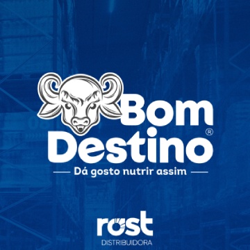 Logo da marca BOM DESTINO - parceira da Rost Distribuidora de alimentos