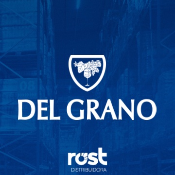 Logo da marca DEL GRANO - parceira da Rost Distribuidora de alimentos